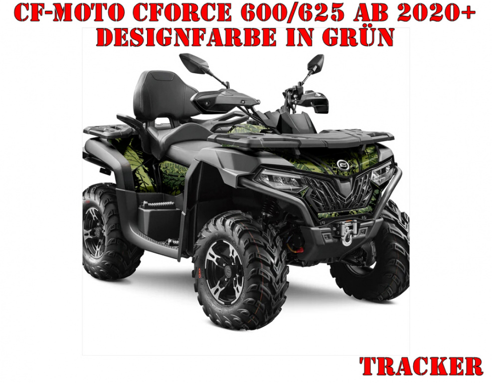 Tracker Grün M Version für CF-Moto CForce 600-625 S/L ab 2020+