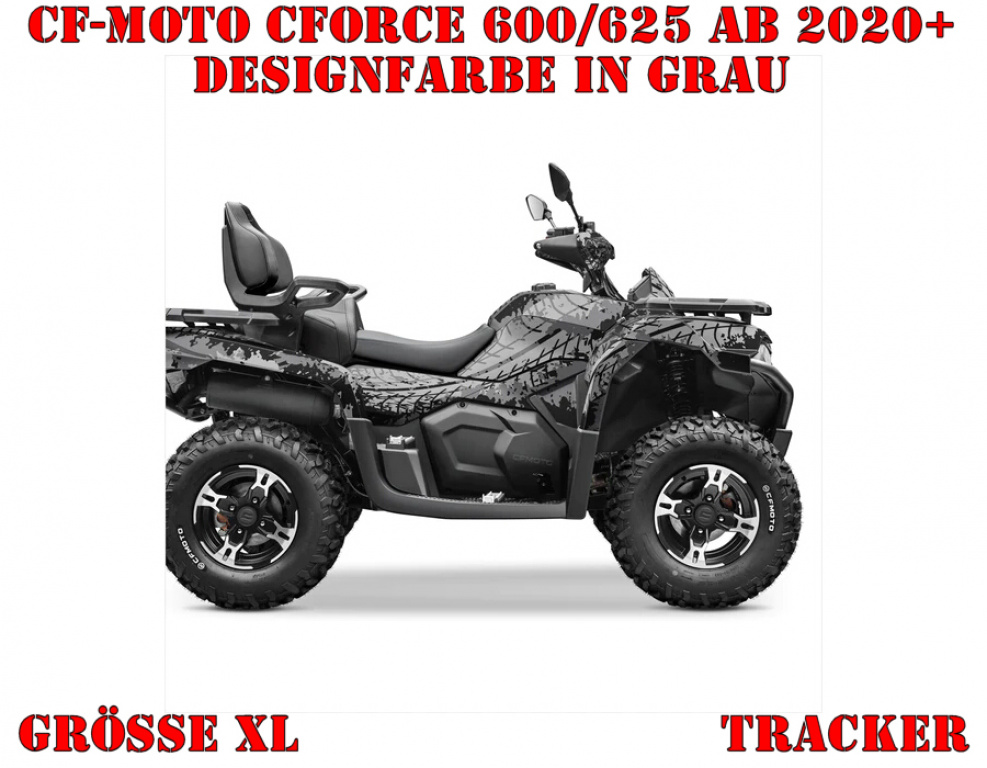 Tracker Grau XL Version für CF-Moto CForce 600-625 S/L ab 2020+