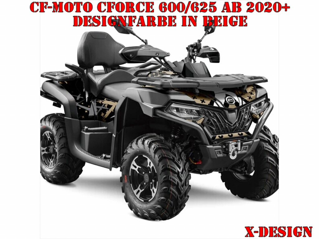 X-Design Beige M Version für CF-Moto CForce 600-625 S/L ab 2020+