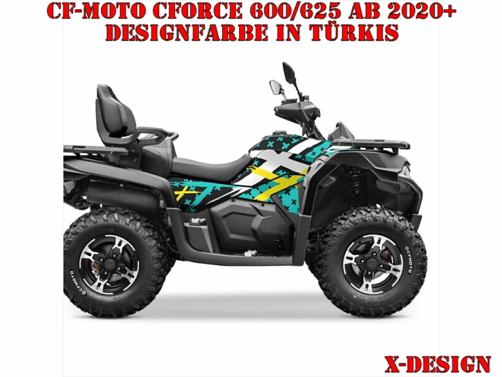 X-Design Türkis M Version für CF-Moto CForce 600-625 S/L ab 2020+