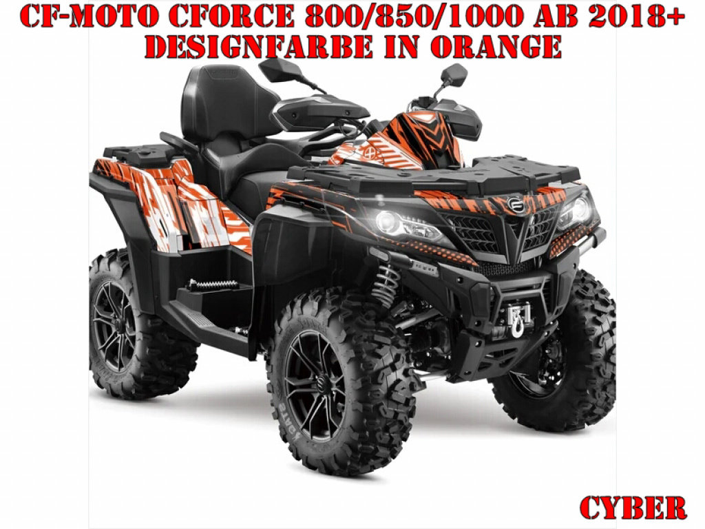 Cyber Orange for CF-Moto CForce 800/820/850/1000 XC/DLX ab 2018+