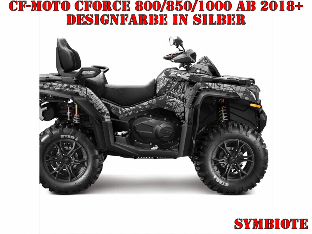 Symbiote Silver for CF-Moto CForce 800/820/850/1000 XC/DLX ab 2018+
