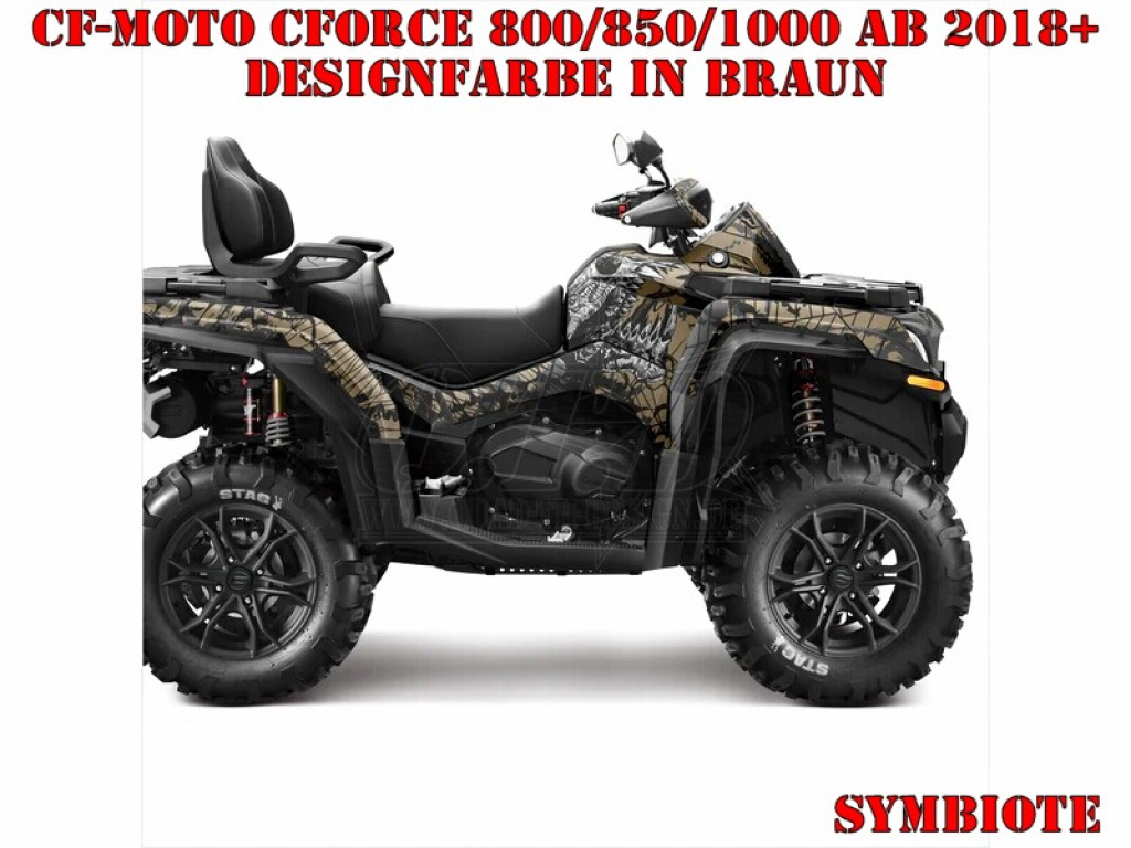 Symbiote Brown for CF-Moto CForce 800/820/850/1000 XC/DLX ab 2018+