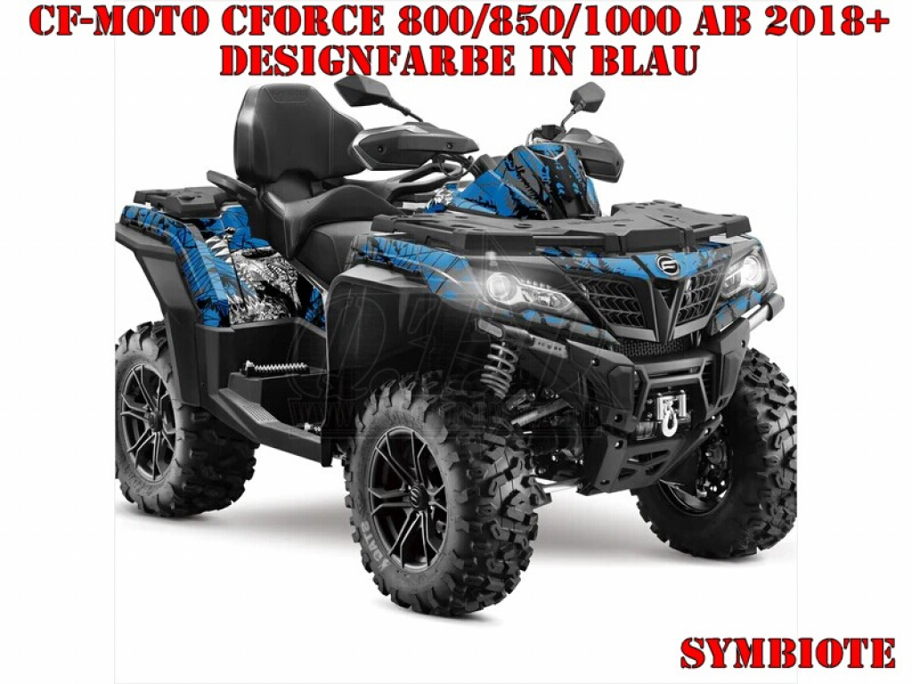 Symbiote Blue for CF-Moto CForce 800/820/850/1000 XC/DLX ab 2018+