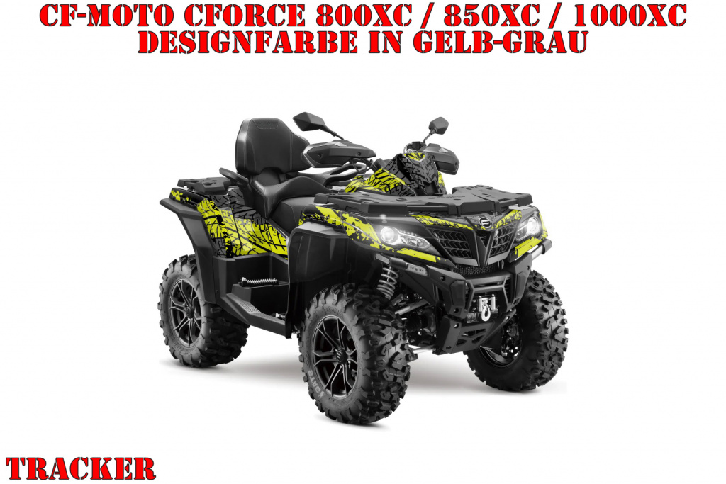 Tracker Yellow-Grey for CF-Moto CForce 800/820/850/1000 XC/DLX ab 2018+