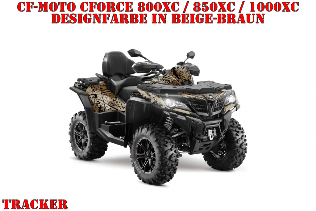 Tracker Beige-Brown for CF-Moto CForce 800/820/850/1000 XC/DLX ab 2018+