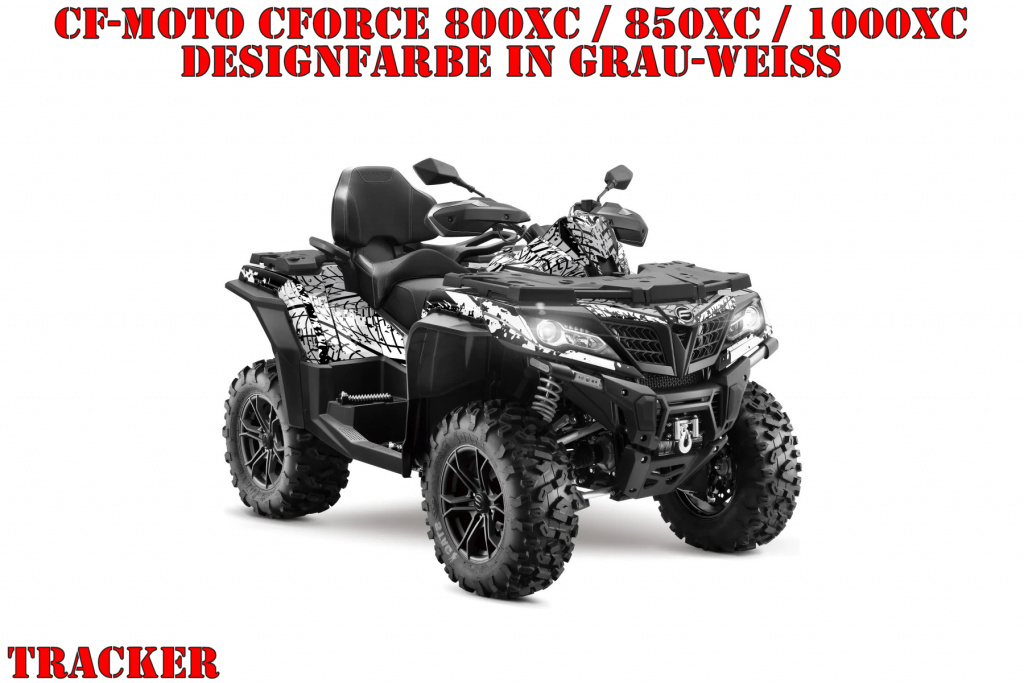 Tracker Grey-White for CF-Moto CForce 800/820/850/1000 XC/DLX ab 2018+
