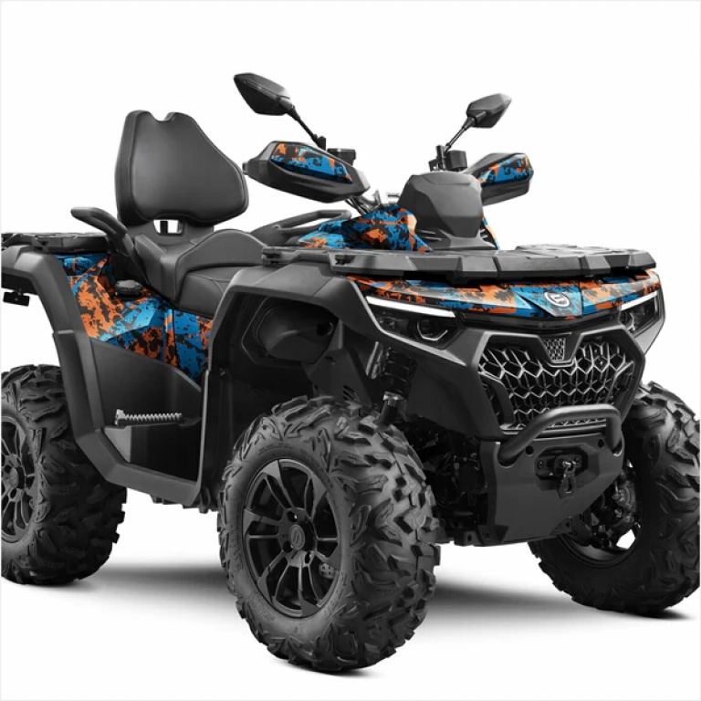 Digital Spot Blue-Orange M Version for CF-Moto CForce 800-1000 Touring up 2024+