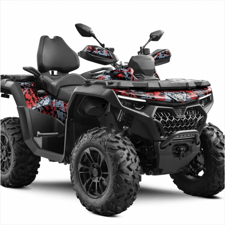 Digital Spot Red-Grey Brown M Version for CF-Moto CForce 800-1000 Touring up 2024+