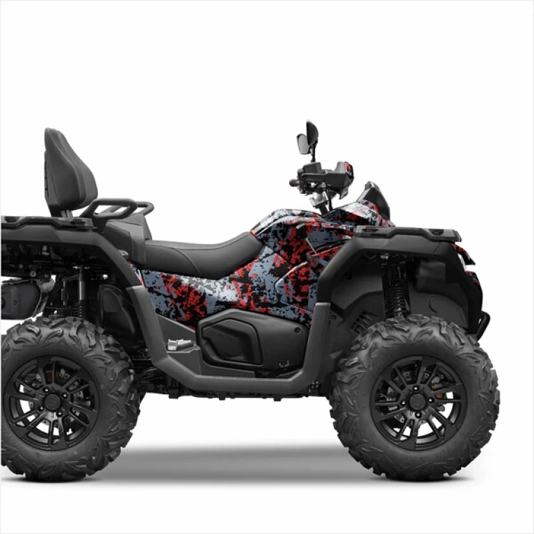 Digital Spot Red-Grey M Version for CF-Moto CForce 800-1000 Touring up 2024+