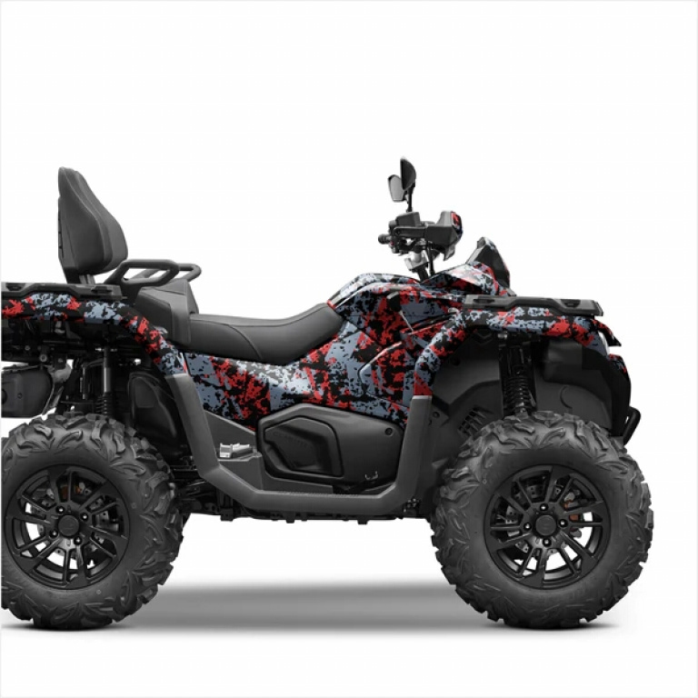 Digital Spot Red-Grey XL Version for CF-Moto CForce 800-1000 Touring up 2024+