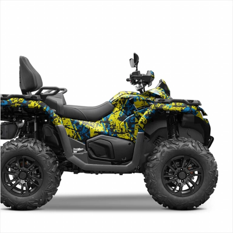 Digital Spot Blue-Yellow XL Version for CF-Moto CForce 800-1000 Touring up 2024+