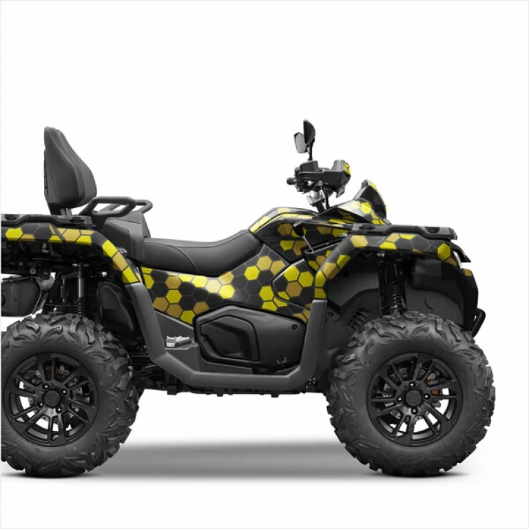 Hexa Mega Yellow XL Version for CF-Moto CForce 800-1000 Touring up 2024+