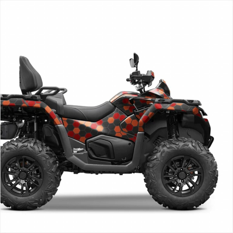 Hexa Mega Orange XL Version for CF-Moto CForce 800-1000 Touring up 2024+
