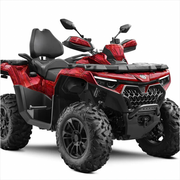 Shaded Red XL Version for CF-Moto CForce 800-1000 Touring up 2024+