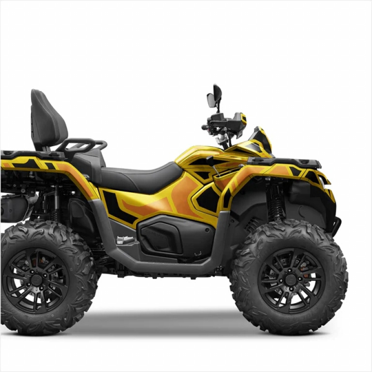 Simple Yellow XL Version for CF-Moto CForce 800-1000 Touring up 2024+