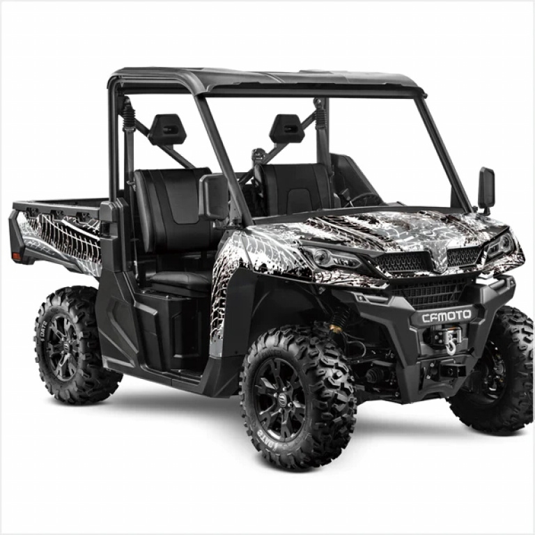 Tracker White M Version for CF-Moto UForce 1000 2 Doors