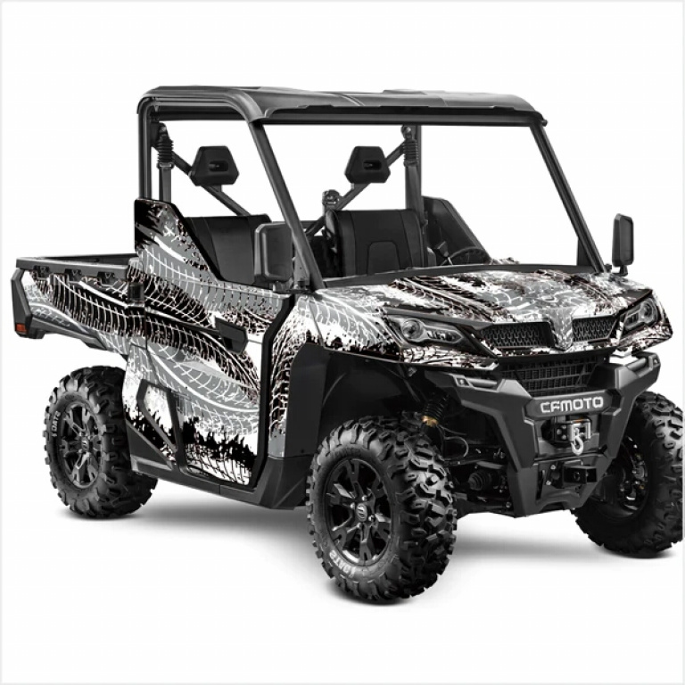 Tracker White XL Version for CF-Moto UForce 1000 2 Doors