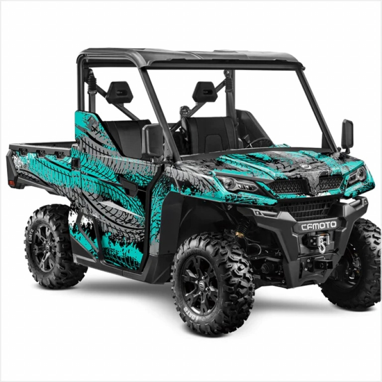 Tracker Turquoise XL Version for CF-Moto UForce 1000 2 Doors
