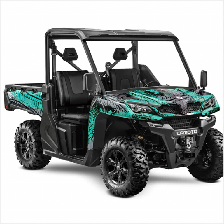 Tracker Turquoise M Version for CF-Moto UForce 1000 2 Doors