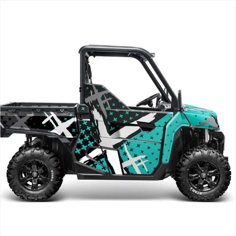 X-Design Turquoise-Grey XL Version for CF-Moto UForce 1000 2 Doors