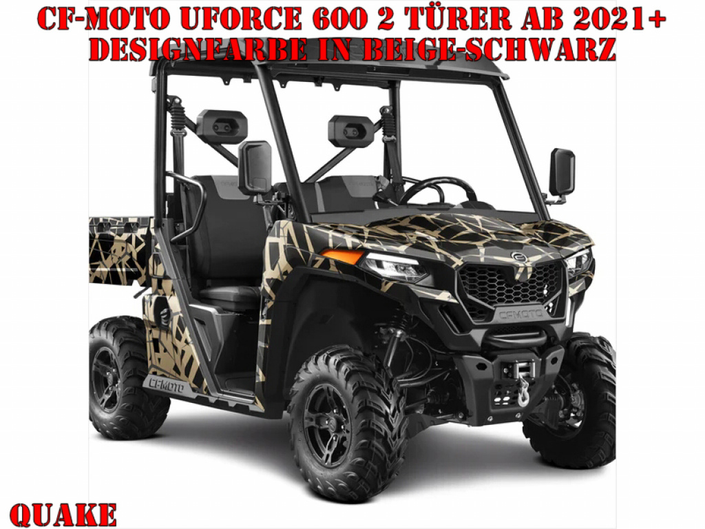 Quake Beige-Black M Version for CF-Moto UForce 600 2 Doors