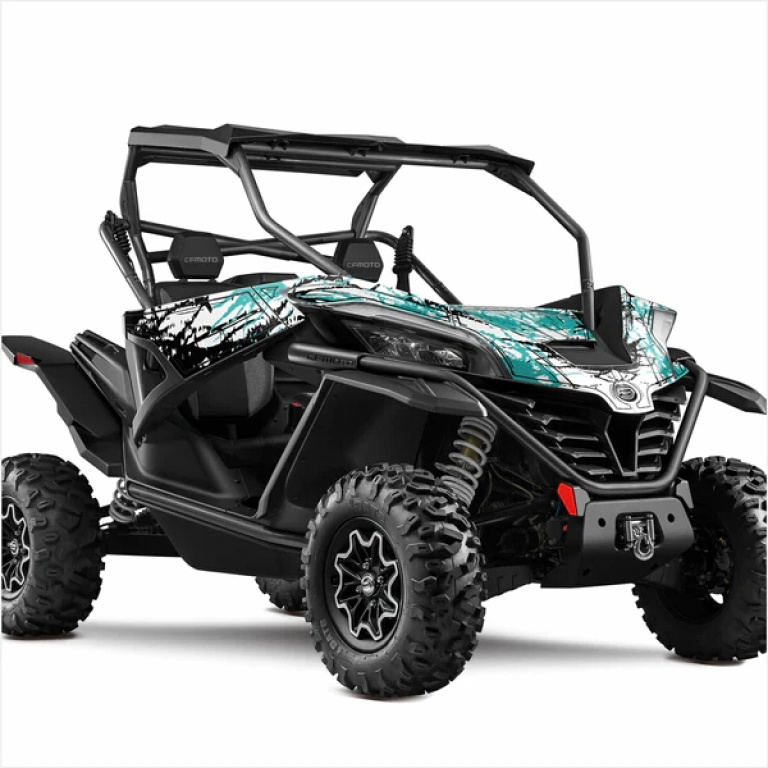 Shaded Turquoise for CF-Moto ZForce Sport 950/1000