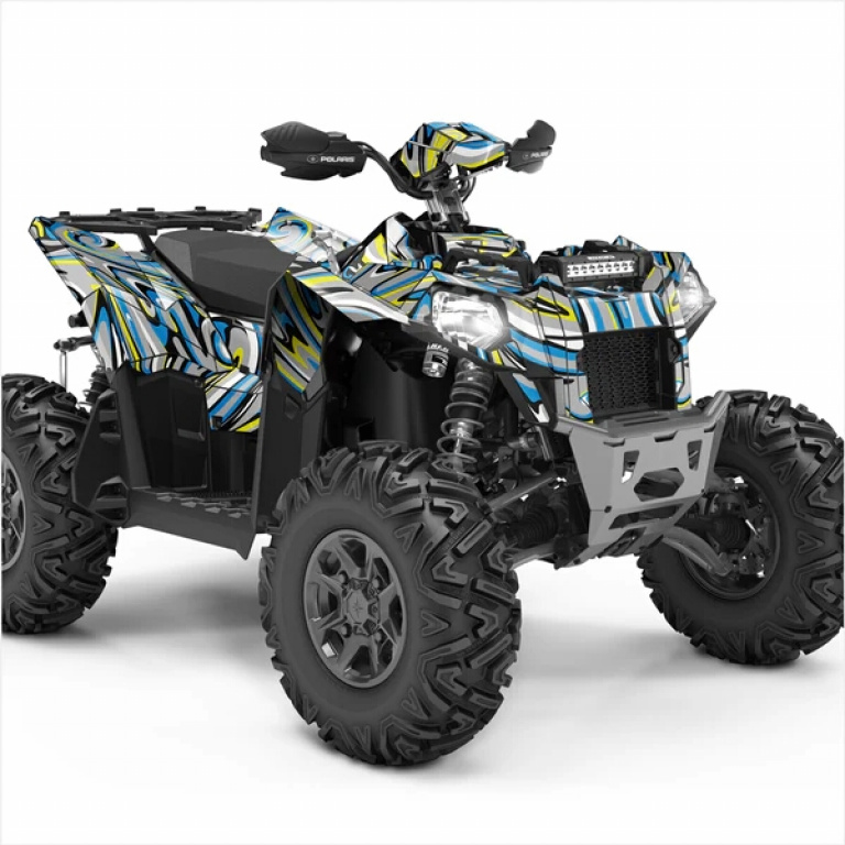 Acid Silver-Blue for Polaris Scrambler XP 850, XP 1000, XP 1000-S