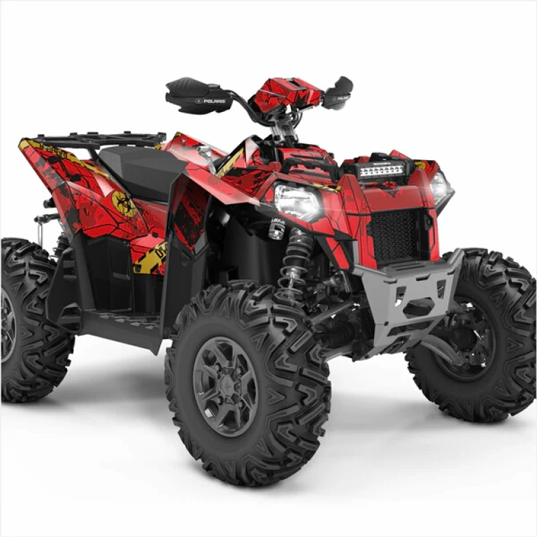 Apocalypse Red for Polaris Scrambler XP 850, XP 1000, XP 1000-S