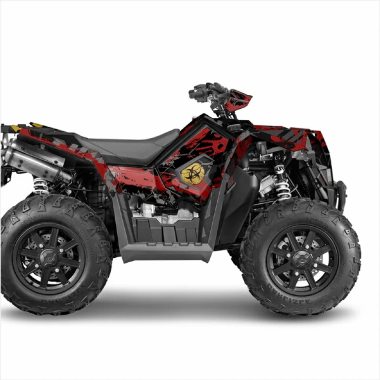Apocalypse Black-Red for Polaris Scrambler XP 850, XP 1000, XP 1000-S