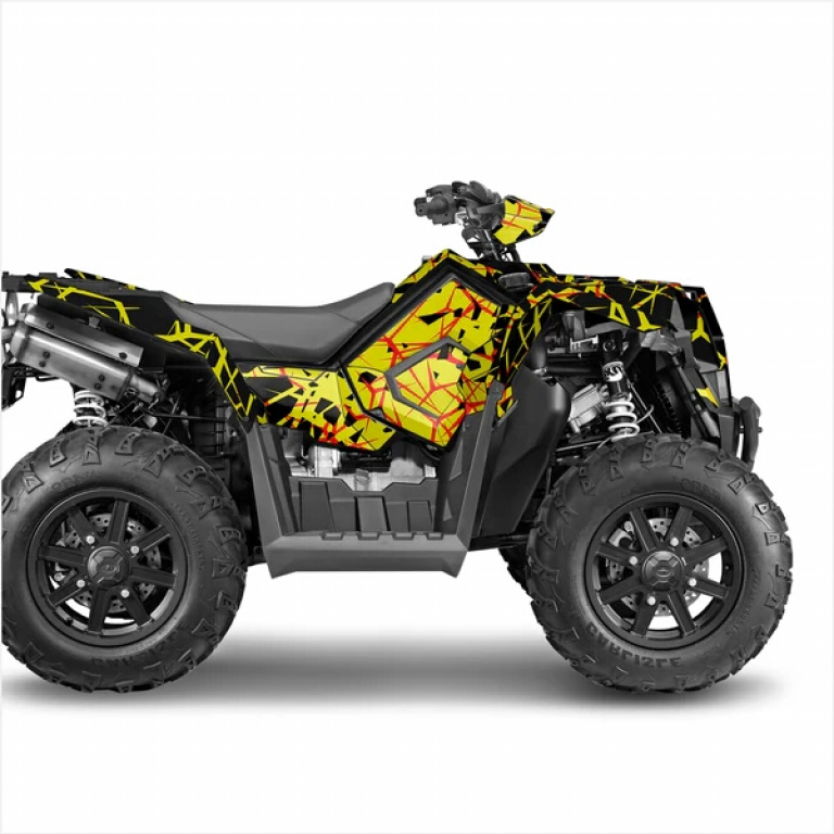 Quake Yellow for Polaris Scrambler XP 850, XP 1000, XP 1000-S