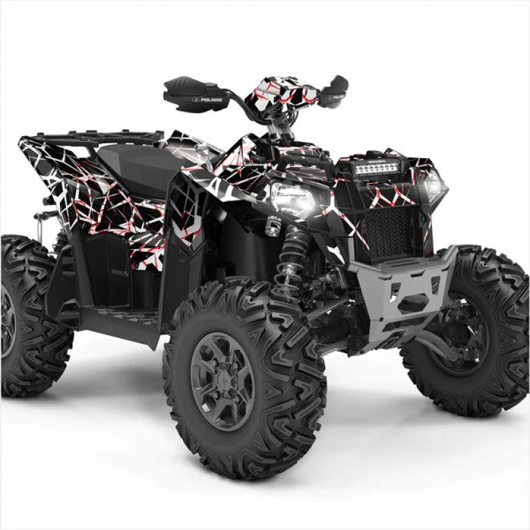 Quake White for Polaris Scrambler XP 850, XP 1000, XP 1000-S