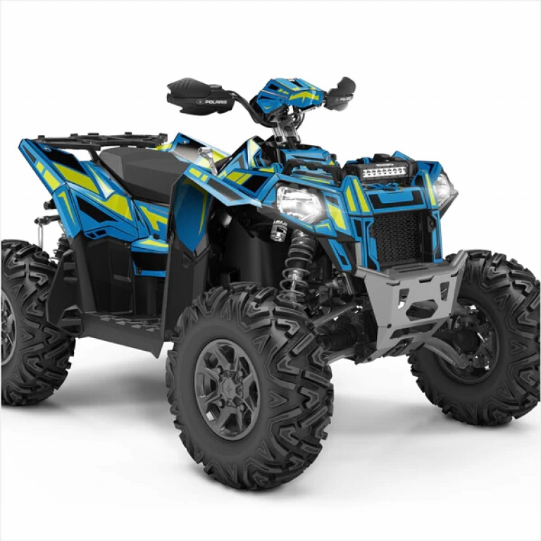 Simple Blue for Polaris Scrambler XP 850, XP 1000, XP 1000-S