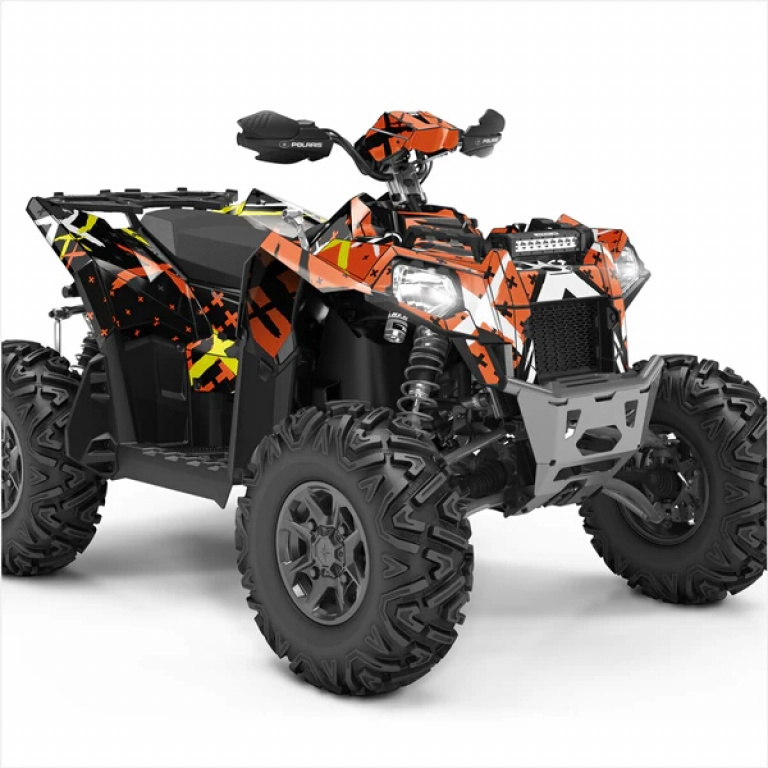 X-Design Orange-Yellow for Polaris Scrambler XP 850, XP 1000, XP 1000-S