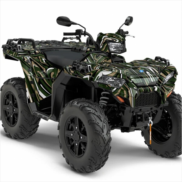 Acid Dunkelgrün XL Version für Polaris Sportsman 850/XP 1000/ XP 1000-S
