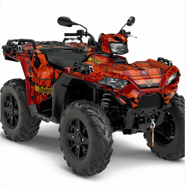 Apocalypse Orange XL Version für Polaris Sportsman 850/XP 1000/ XP 1000-S