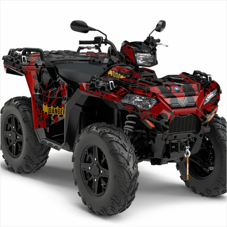 Apocalypse Schwarz XL Version für Polaris Sportsman 850/XP 1000/ XP 1000-S