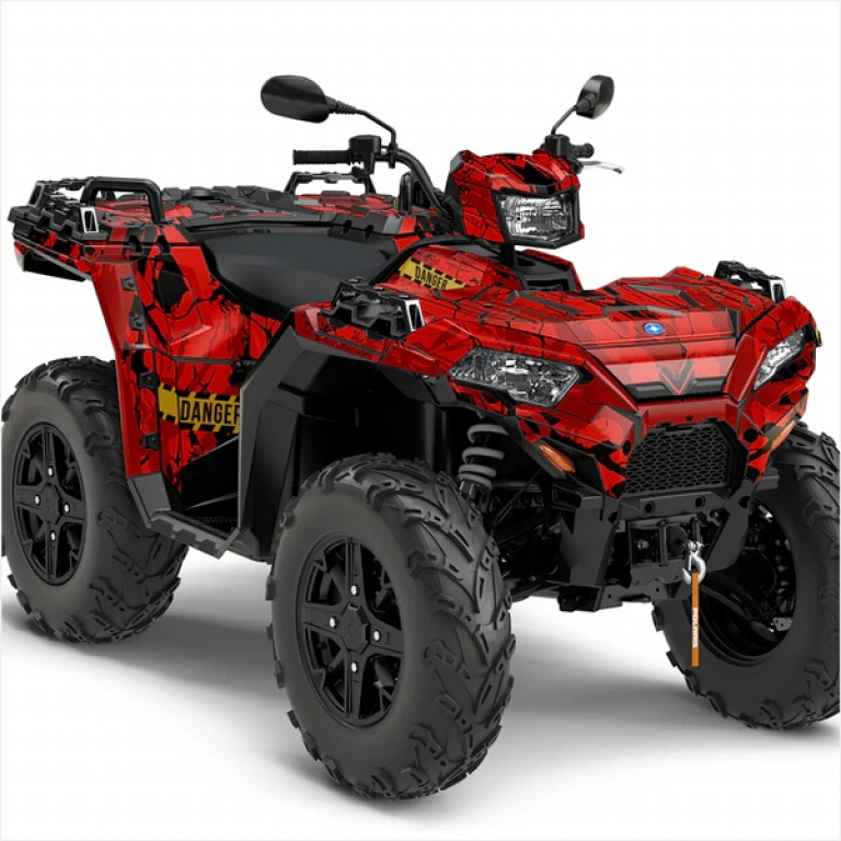 Apocalypse Rot XL Version für Polaris Sportsman 850/XP 1000/ XP 1000-S