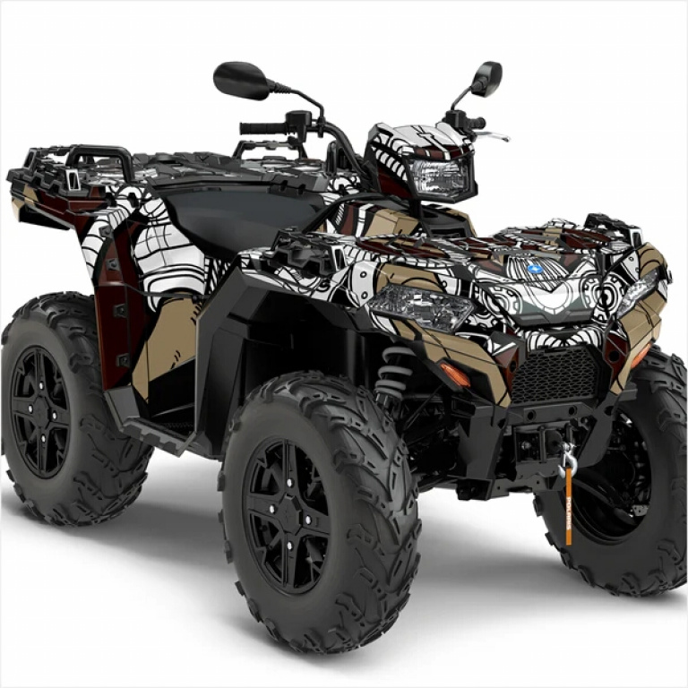 Petrol Head Beige XL Version für Polaris Sportsman 850/XP 1000/ XP 1000-S