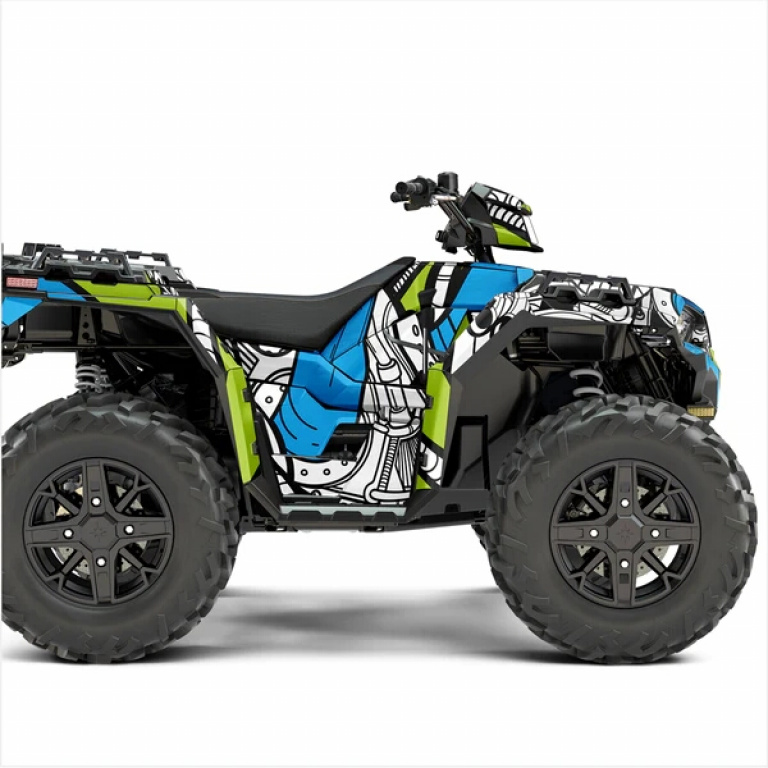 Petrol Head Blau-Grün XL Version für Polaris Sportsman 850/XP 1000/ XP 1000-S