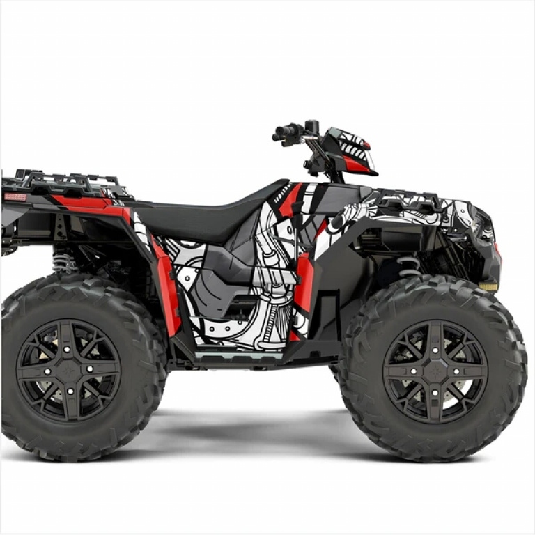 Petrol Head Rot XL Version für Polaris Sportsman 850/XP 1000/ XP 1000-S