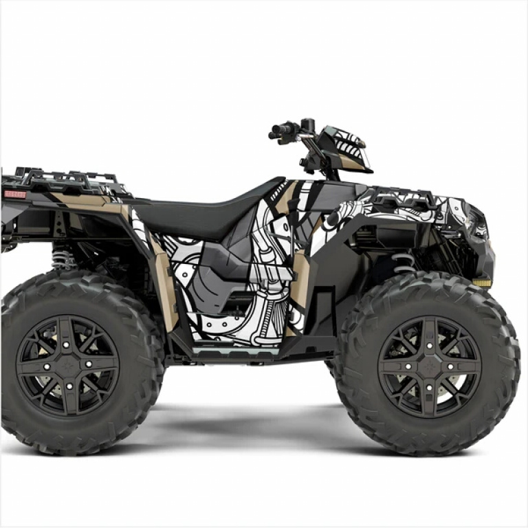 Petrol Head Grau-Beige XL Version für Polaris Sportsman 850/XP 1000/ XP 1000-S