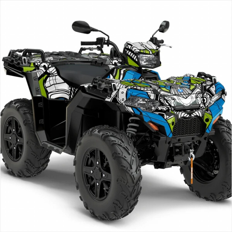Petrol Head Blau-Grün M Version für Polaris Sportsman 850/XP 1000/ XP 1000-S