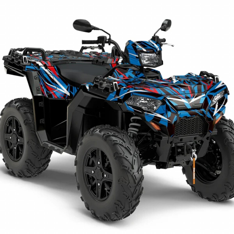 Race Spirit Blau-Rot M Version für Polaris Sportsman 850/XP 1000/ XP 1000-S