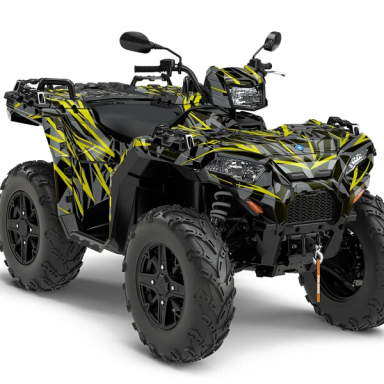 Race Spirit Gelb XL Version für Polaris Sportsman 850/XP 1000/ XP 1000-S