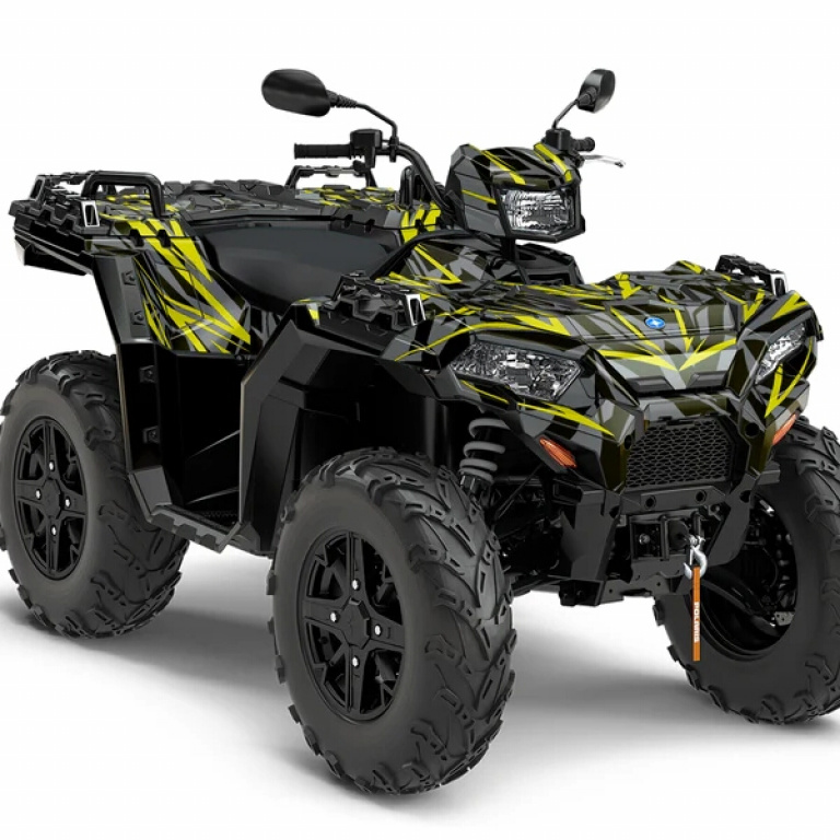 Race Spirit Gelb M Version für Polaris Sportsman 850/XP 1000/ XP 1000-S