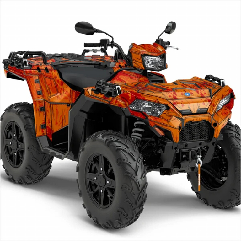 Shaded Orange XL Version für Polaris Sportsman 850/XP 1000/ XP 1000-S