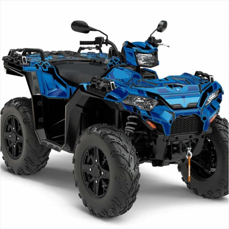 Simple Blau M Version für Polaris Sportsman 850/XP 1000/ XP 1000-S