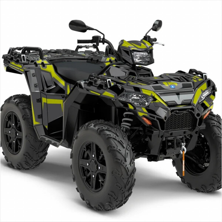 Simple Gelb XL Version für Polaris Sportsman 850/XP 1000/ XP 1000-S