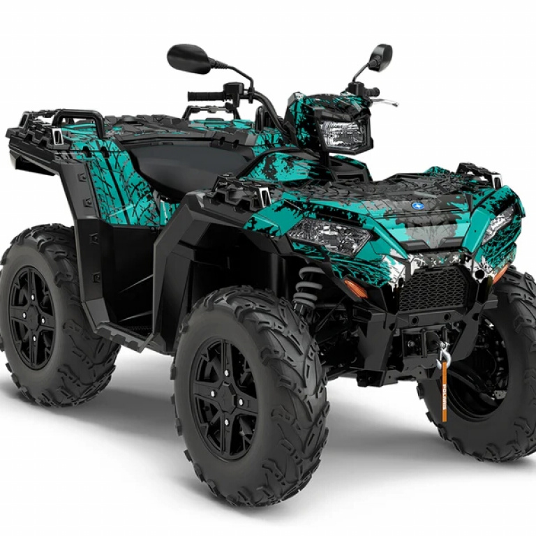 Tracker Turquoise XL Version for Polaris Sportsman 850/XP 1000/ XP 1000-S